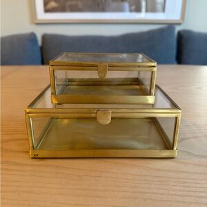 Hearth & Hand Brass Box Set